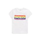 Ralph Lauren Pride Logo Graphic T-shirt White