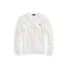 Ralph Lauren Cable-knit Cotton Sweater White
