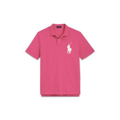 Ralph Lauren Classic Fit Mesh Polo Shirt Winslow Red Xl Tall