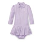 Ralph Lauren Polo Dress & Bloomer French Lilac 12m