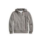 Ralph Lauren Cotton-blend-fleece Hoodie Alaskan Heather