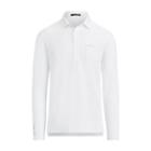 Ralph Lauren Custom Slim Long-sleeve Polo Pure White