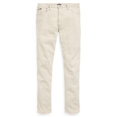 Ralph Lauren Hampton Relaxed Straight Jean Ethan Stretch Pumice