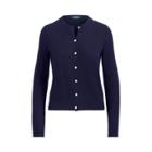 Ralph Lauren Cotton-blend Cardigan Navy