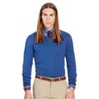 Polo Ralph Lauren Slim-fit Pima Cotton Sweater Shale Blue Heather