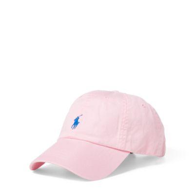 Ralph Lauren Cotton Chino Sports Cap Carmel Pink