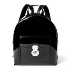 Ralph Lauren Patent Leather Ricky Backpack Black