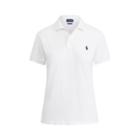 Ralph Lauren Classic Fit Flag Polo Shirt White