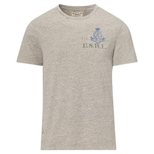 Polo Ralph Lauren Custom Fit Cotton T-shirt Twist Heather