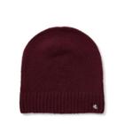 Ralph Lauren Lrl Monogram Beanie Wine