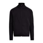 Ralph Lauren Custom Fit Fleece Jacket Polo Black