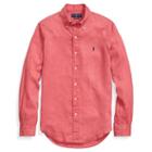 Polo Ralph Lauren Ocean-wash Linen Sport Shirt Rustic Red