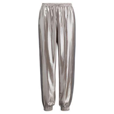 Ralph Lauren Mitchell Metallic Foil Pant Asteroid