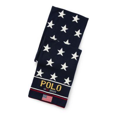 Ralph Lauren Polo Merino Wool Scarf Multi