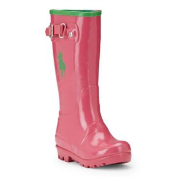 Ralph Lauren Ralph Rain Boot Pink/green