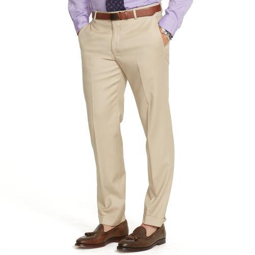 Polo Ralph Lauren Slim-fit Wool Twill Trouser Tan