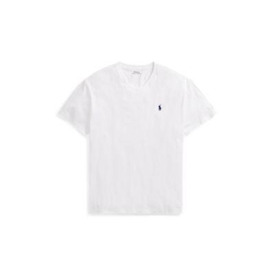 Ralph Lauren Classic Fit V-neck T-shirt White