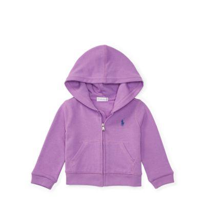 Ralph Lauren French Terry Full-zip Hoodie New Hibiscus 18m