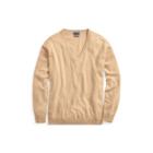 Ralph Lauren Cashmere V-neck Sweater Camel