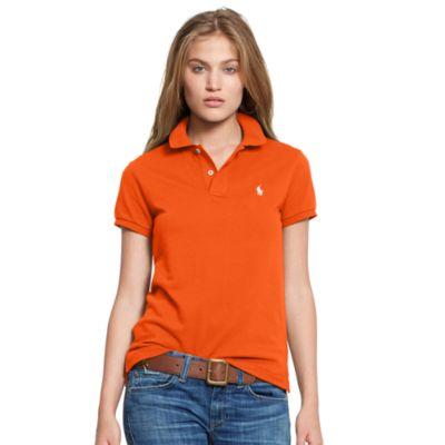 Ralph Lauren Classic Fit-short Sleeve-knit Sailing Orange