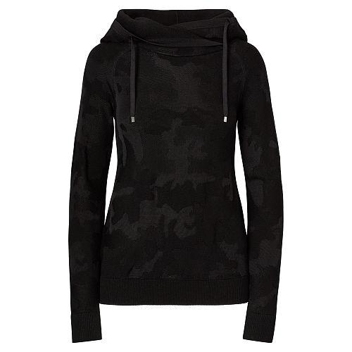Ralph Lauren Golf Camo Hooded Pullover Camo Jacquard Black
