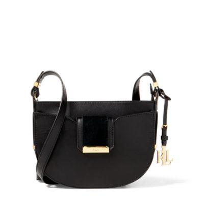 Ralph Lauren Vachetta Leah Crossbody Bag Black