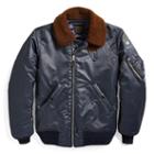 Ralph Lauren Rrl Shearling-collar Down Jacket