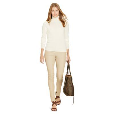 Ralph Lauren Slim Fit Cashmere Turtleneck Heritage Cream