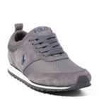 Polo Ralph Lauren Ponteland Suede Sneaker Charcoal Grey