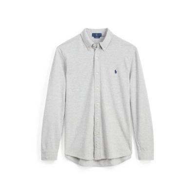 Ralph Lauren Classic Fit Cotton Mesh Shirt Spring Heather 2x Big