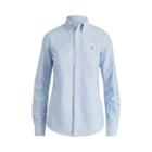 Ralph Lauren Custom Fit Cotton Oxford Shirt Blue