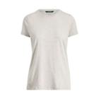 Ralph Lauren Studded Logo T-shirt Whisper Grey Heather