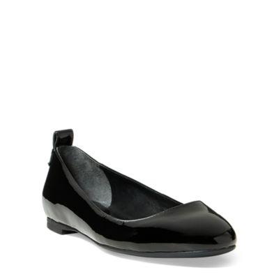 Ralph Lauren Glenna Leather Flat Black