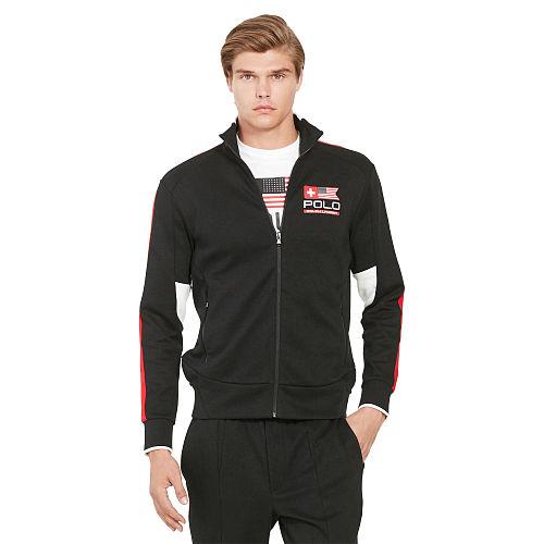 Polo Ralph Lauren Double-knit Track Jacket Polo Black Multi