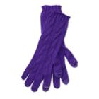 Polo Ralph Lauren Cashmere Touch Screen Gloves Montauk Purple