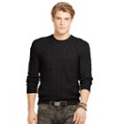 Polo Ralph Lauren Cable-knit Cashmere Sweater Polo Black