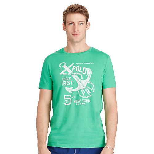 Polo Ralph Lauren Custom-fit Cotton T-shirt Academy Green