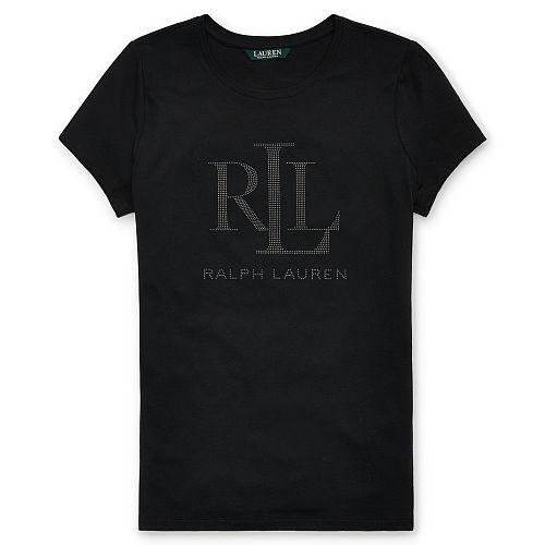 Ralph Lauren Lauren Petite Studded Jersey T-shirt