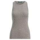 Ralph Lauren Stretch Cotton Tank Top Cityscape Grey Heather