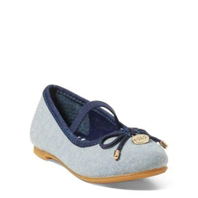 Ralph Lauren Nalia Chambray Flat Blue