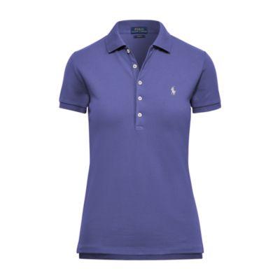 Ralph Lauren Slim Fit Stretch Polo Shirt Summer Royal
