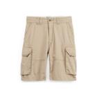 Ralph Lauren Classic Fit Cotton Cargo Short Tan