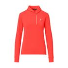 Ralph Lauren Shawl-collar Half-zip Pullover Coral Glow