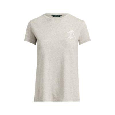 Ralph Lauren Monogram Jersey T-shirt Grey Heather Xsp