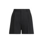 Ralph Lauren Tracy High-rise Wool Short Black