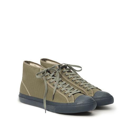 Ralph Lauren Rrl Herringbone Mayport Sneaker Olive