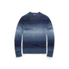 Ralph Lauren Ombr Linen-blend Sweater Blue Multi