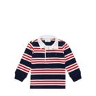 Ralph Lauren Striped Cotton Jersey Rugby French Navy Multi 12m