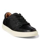 Polo Ralph Lauren Jeston Leather Low-top Sneaker Black