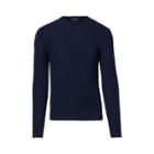 Ralph Lauren Cable-knit Cashmere Sweater Bright Navy